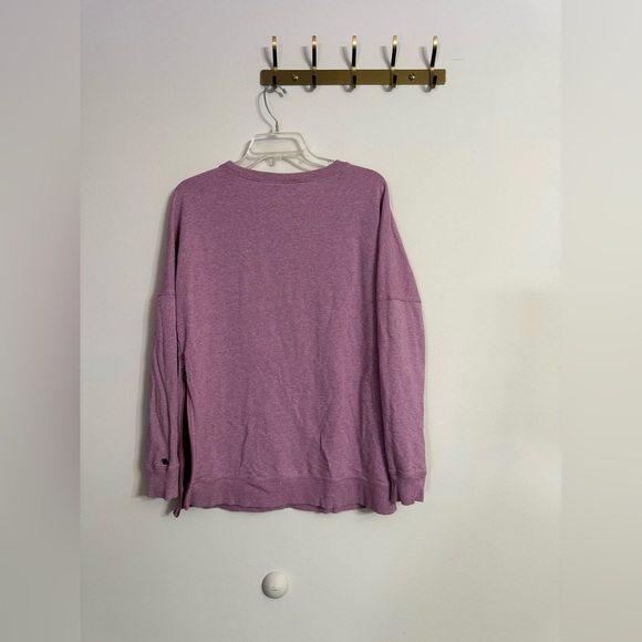 Calia By Carrie Underwood Pink Sweatshirt Top Side Zipper Medium M - Picture 5 of 5